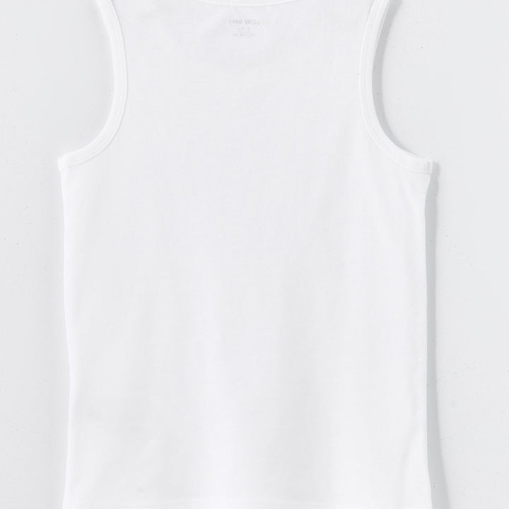 Moudda LC Waikiki - Débardeur en jersey Garçon Imprimé écru - Tunisie 5