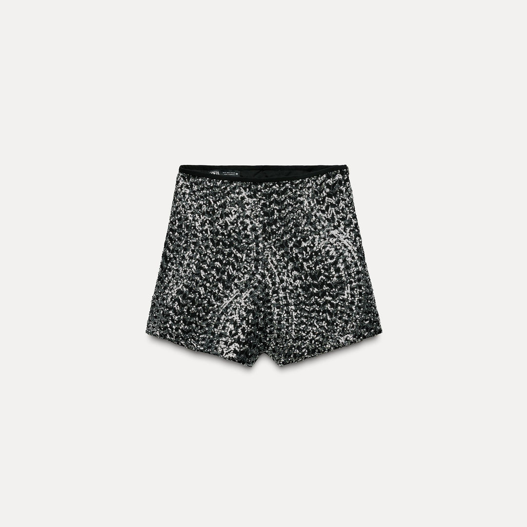Moudda ZARA - Bermuda sequins taille haute (Ensemble) - Tunisie 1