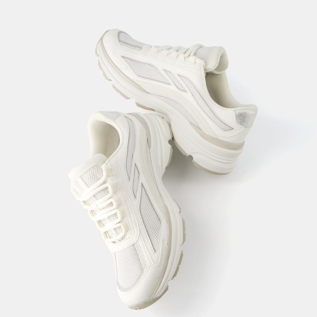 Moudda BERSHKA - Baskets trek blanches - Tunisie 1