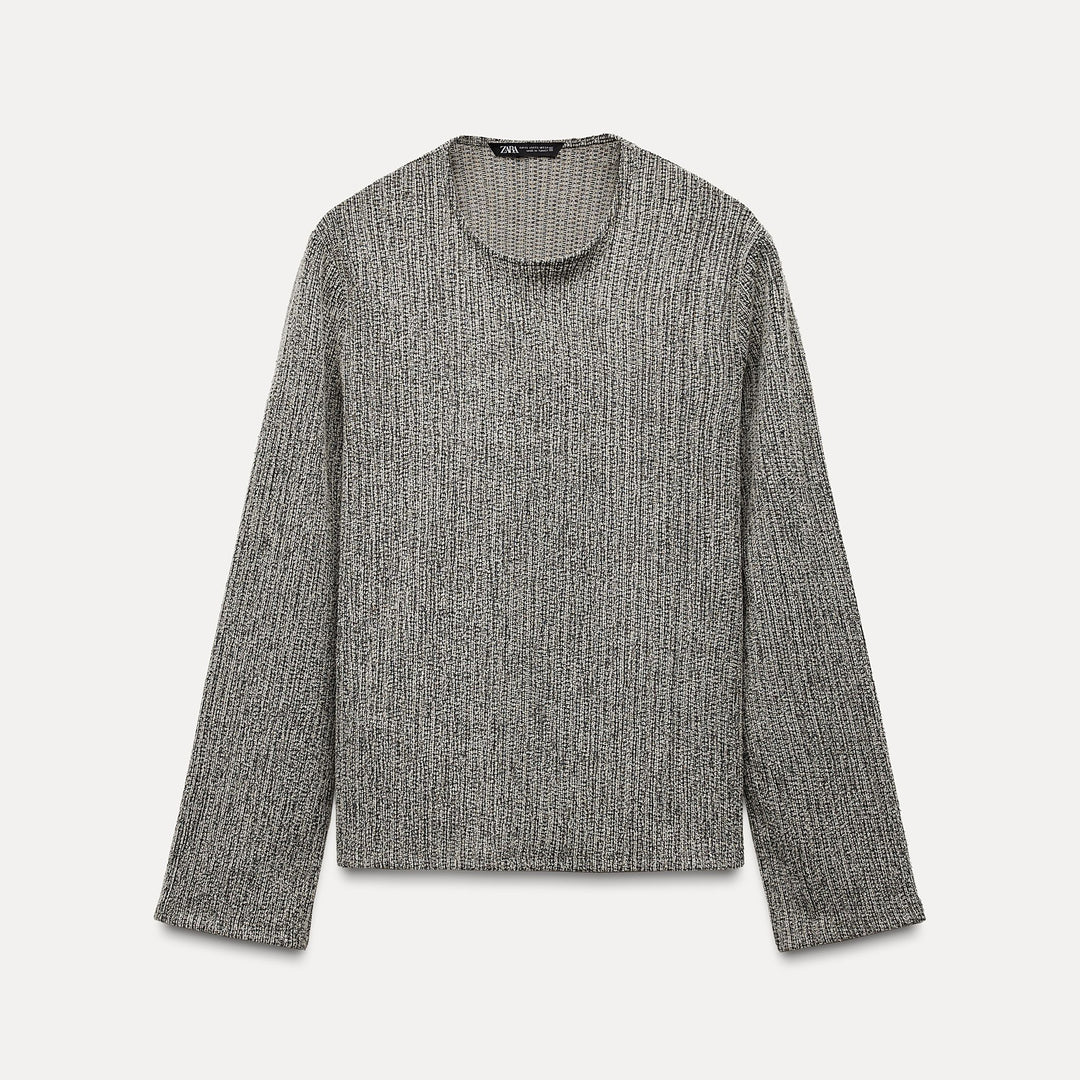 Moudda ZARA - Sweat à Nœud Texturé Gratté - Tunisie 2