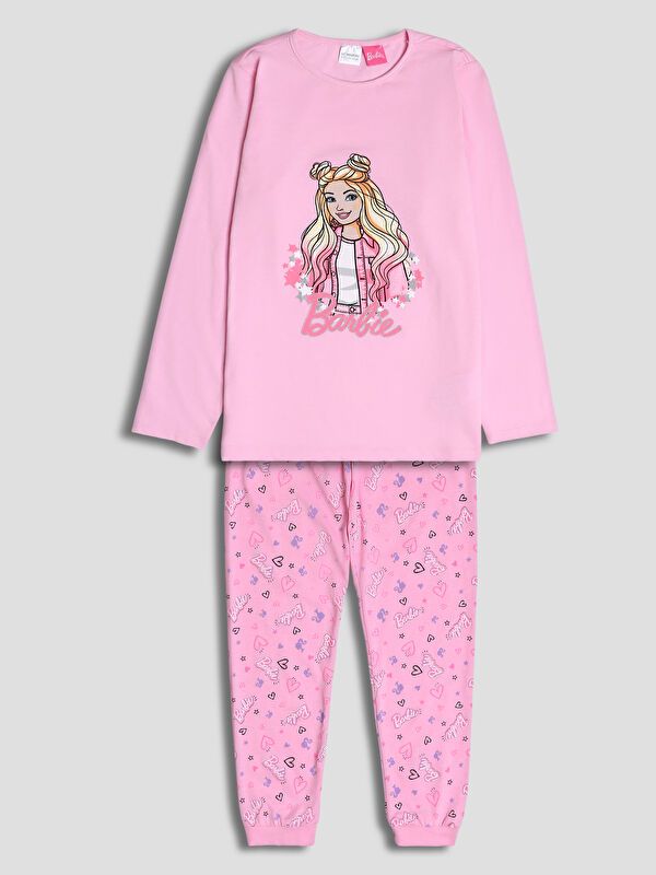 Moudda LC Waikiki - Sous-vêtement jersey pyjama manches longues milieu pour Filles - Tunisie 1