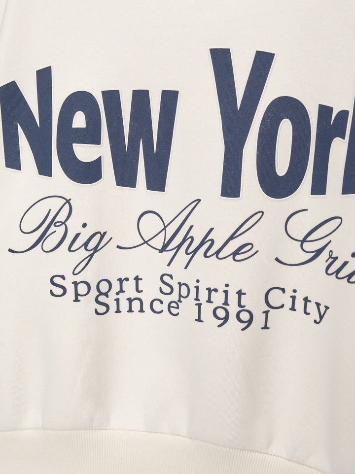 Moudda PULL & BEAR - Sweat Graphique Côtelé Rayure Contraste - Tunisie 3