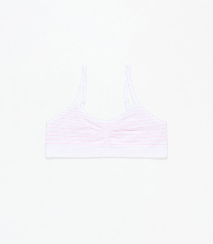 Moudda Lefties - Pack 2 Hauts Seamless Basique - Rose/Blanc Fille - Tunisie 3