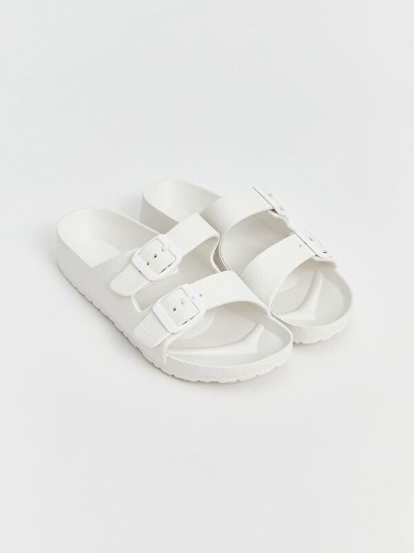 Moudda LC Waikiki - Pantoufles légères pour Femme couleur Blanc - Tunisie 1