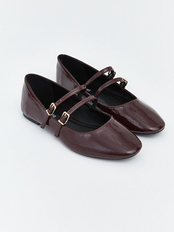 Moudda LC Waikiki - Ballerines pour Femme couleur Bourgogne - Tunisie 1