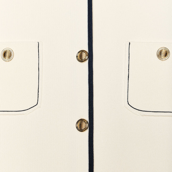 Moudda ZARA - Manteau Court - Détails Dorés & Poches - Tunisie 3