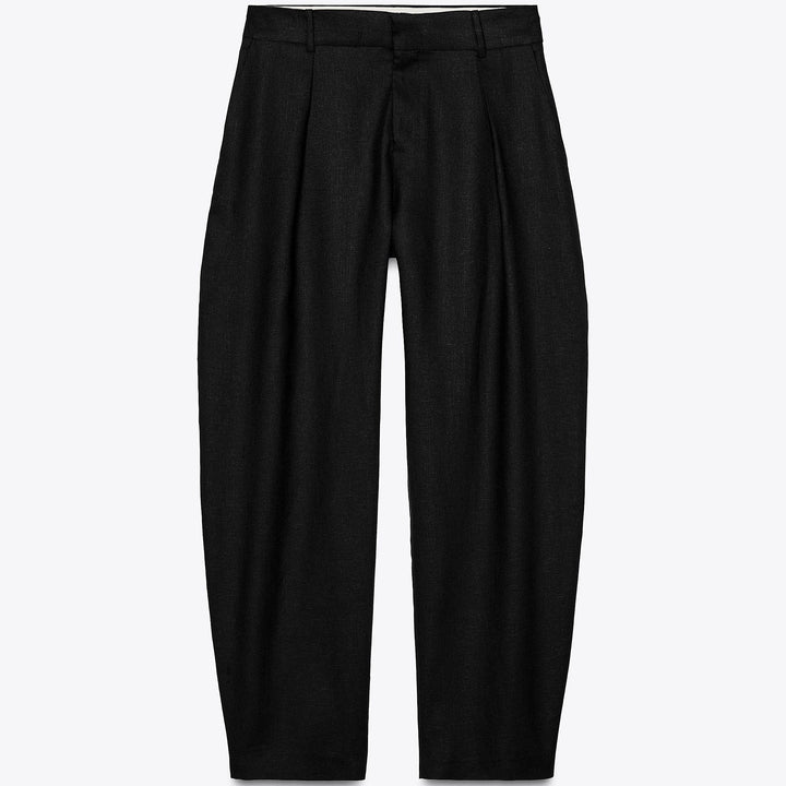 Moudda ZARA - Pantalon Barrel - Pinces & Noir - Tunisie 1