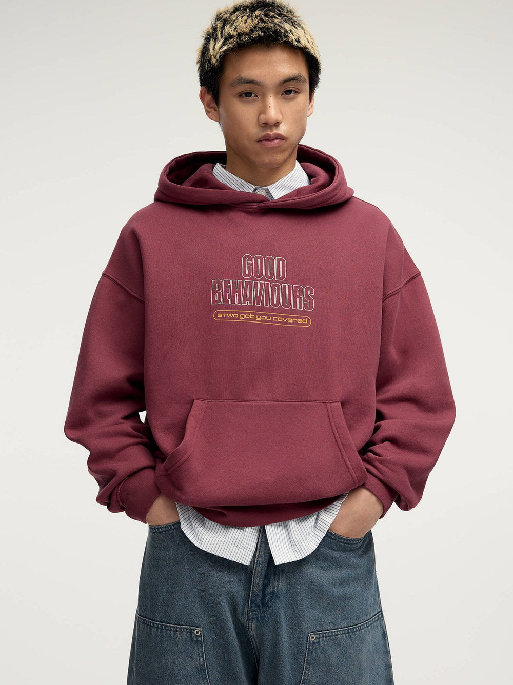 Moudda PULL & BEAR - Sweat Capuche Lavé - Bad Players - Tunisie 2