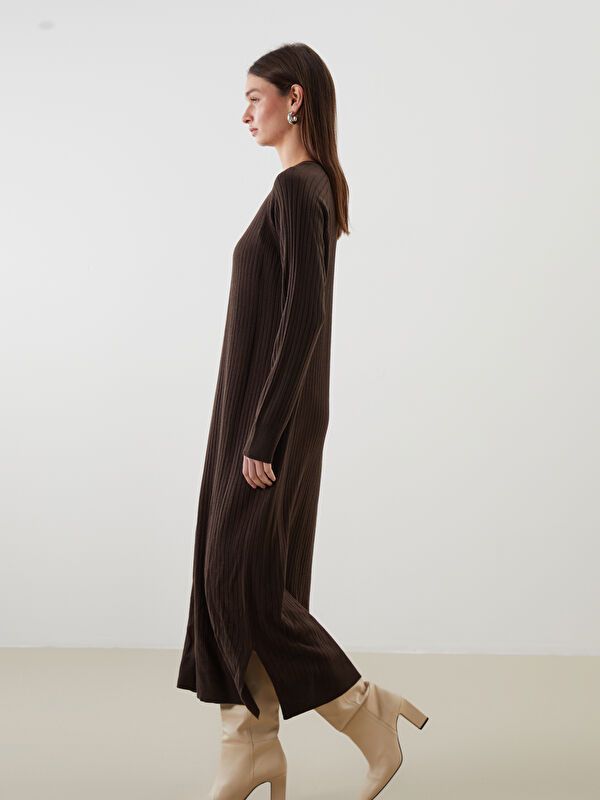 Moudda LC Waikiki - Robe tricot Femme Brun clair - Tunisie 2