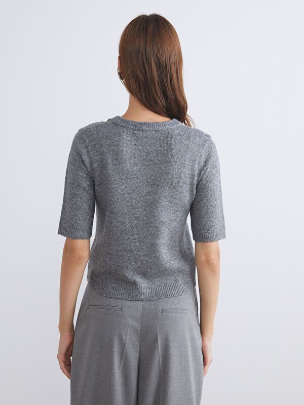 Moudda LC Waikiki - Pull tricot à manches courtes pour Femmes - Tunisie 5