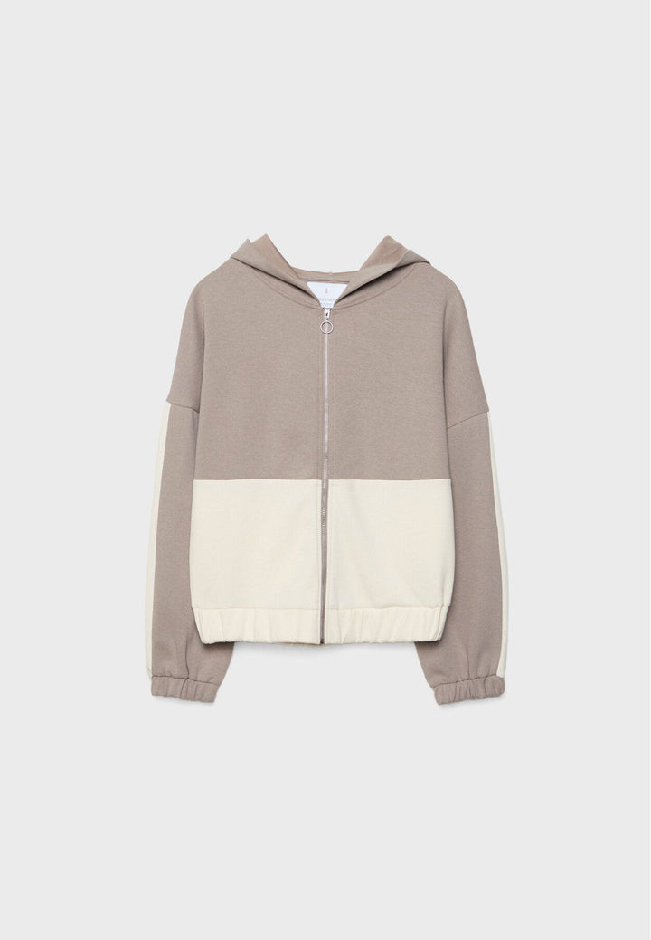 Moudda STRADIVARIUS - Sweat Sport à Capuche à Fermeture en Piqué - Tunisie 2