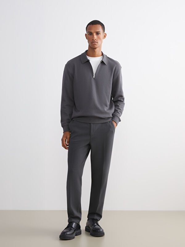 Moudda LC Waikiki - Sweatshirt en jersey couleur Anthracite pour hommes - Tunisie 2