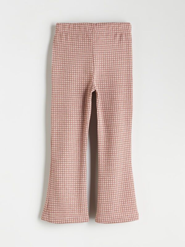 Moudda LC Waikiki - T-shirt en jersey stretch Fille A carreaux bruns - Tunisie 2