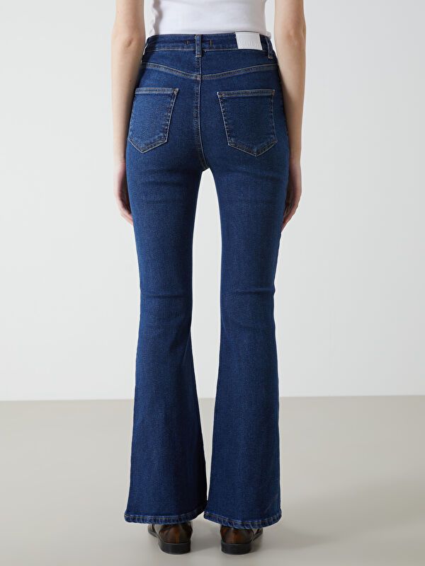 Moudda LC Waikiki - pantalon tissé en jean pour Femmes - Tunisie 4