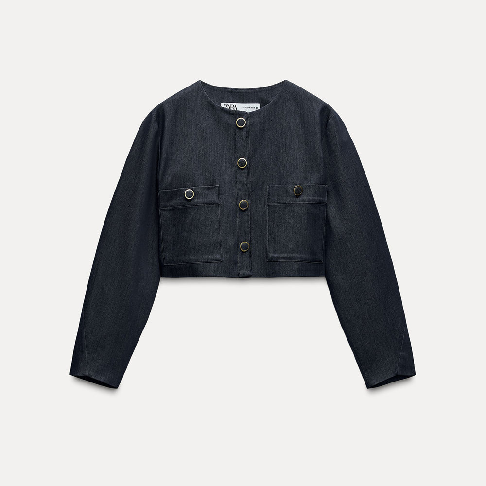 Moudda ZARA - Veste Courte Col Rond (Ensemble) - Tunisie 2