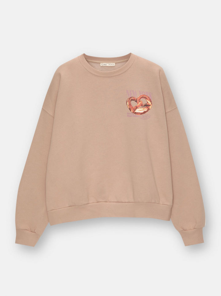 Moudda PULL & BEAR - Sweat Graphique Pretzel - Tunisie 2