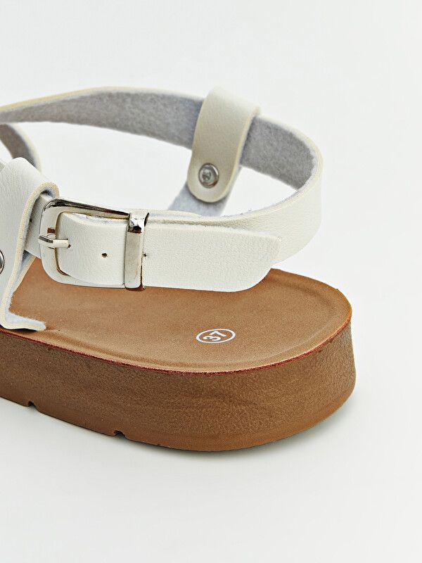 Moudda LC Waikiki - Sandales pour Femme couleur Blanc - Tunisie 4