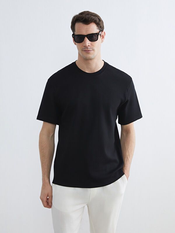 Moudda LC Waikiki - T-shirt basique col rond manches courtes en jersey pour Homme - Tunisie 1