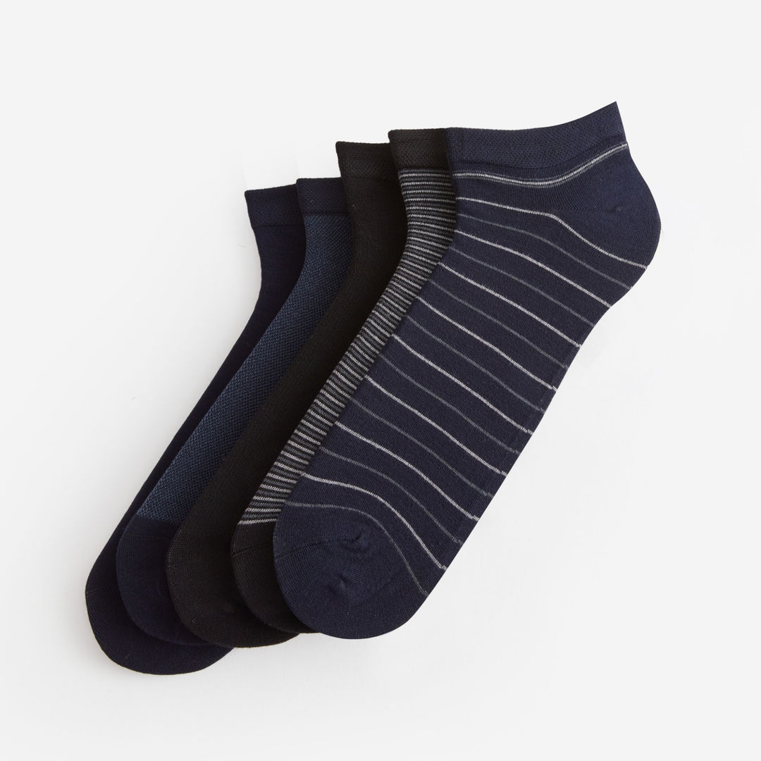 Moudda LC Waikiki - Chaussettes pour sneakers Homme Fil mélangé teint - Tunisie 2