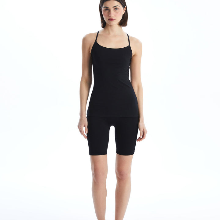 Moudda LC Waikiki - Débardeur base sous-vêtements Femme Noir - Tunisie 2