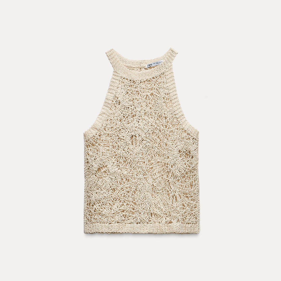 Moudda ZARA - Top Crochet (Ensemble Jupe) - Tunisie 1