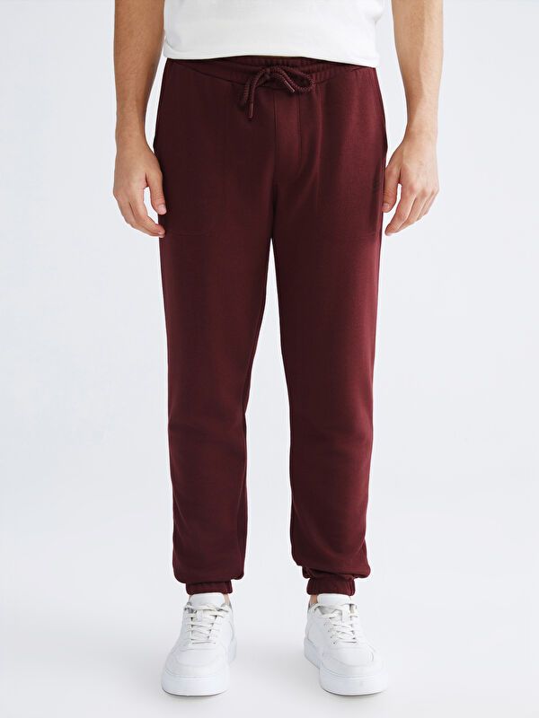 Moudda LC Waikiki - Pantalon en jersey Homme Bordeaux - Tunisie 2
