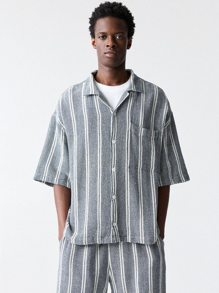 Moudda PULL & BEAR - Chemise - Rayures Rustiques - Tunisie 2