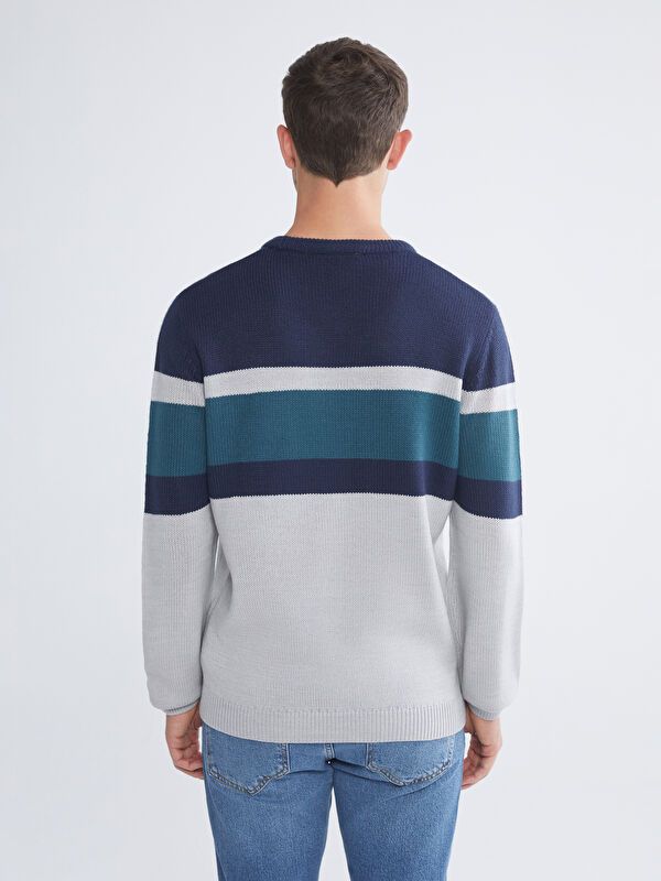 Moudda LC Waikiki - Pull tricot à rayures pour Hommes - Tunisie 4