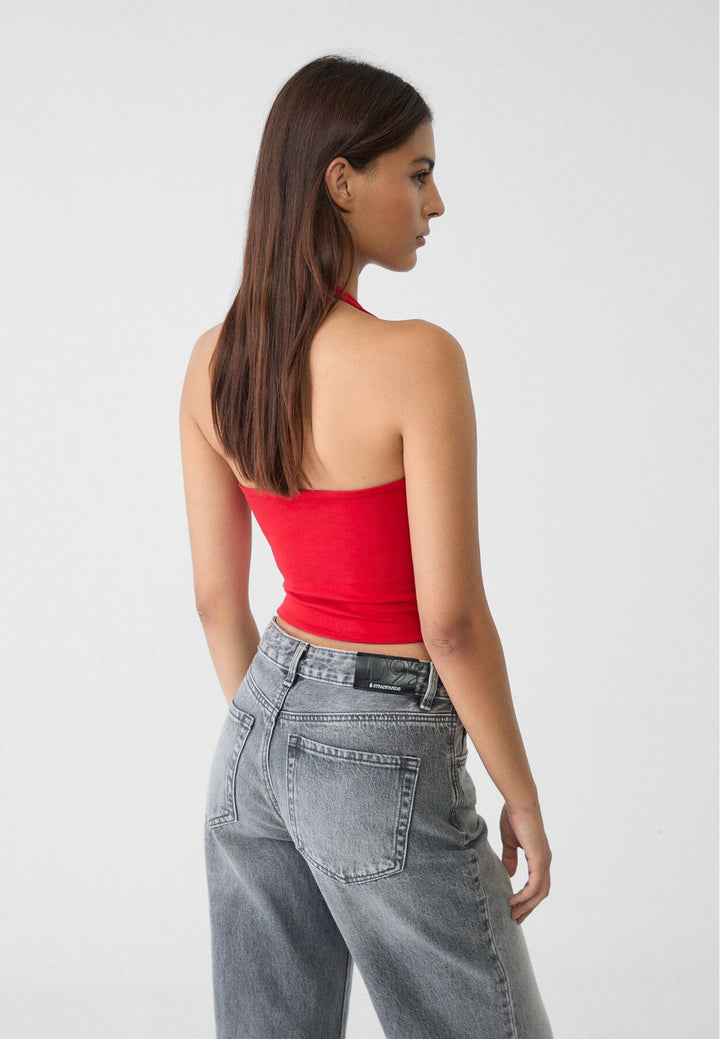 Moudda STRADIVARIUS - Top Halter Basique - Tunisie 5