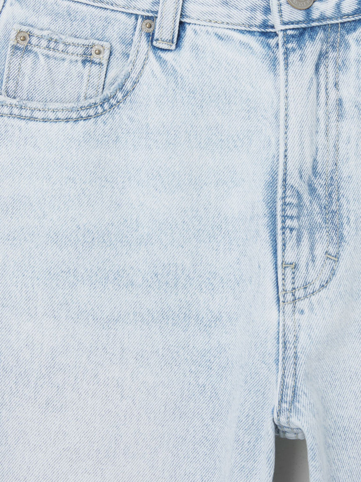 Moudda PULL & BEAR - Pantalon Mom Blanc - Tunisie 2