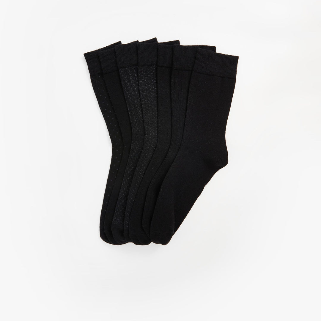 Moudda LC Waikiki - Chaussettes courtes Homme Fil mélangé teint - Tunisie 1