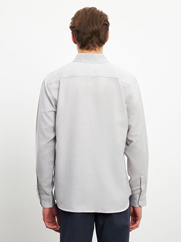 Moudda LC Waikiki - Chemise tissée à manches longues pour Hommes - Tunisie 4