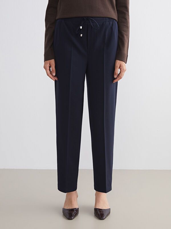 Moudda LC Waikiki - Pantalon tissé moyen Femme Marine - Tunisie 2