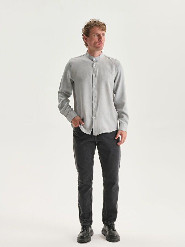 Moudda LC Waikiki - Chemise tissée à manches longues pour Hommes - Tunisie 2