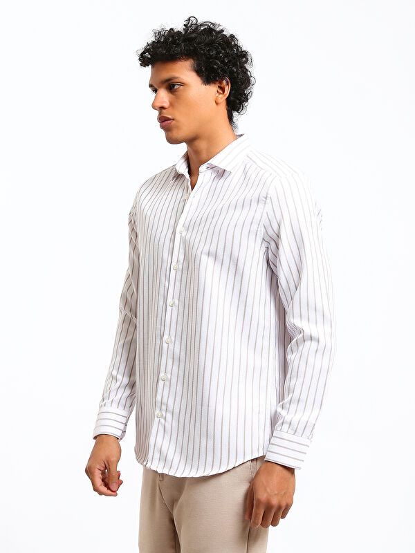 Moudda LC Waikiki - Chemise tissée à manches longues pour Hommes - Tunisie 4