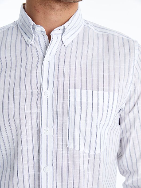 Moudda LC Waikiki - Chemise manches longues en tissu pour Homme - Tunisie 3