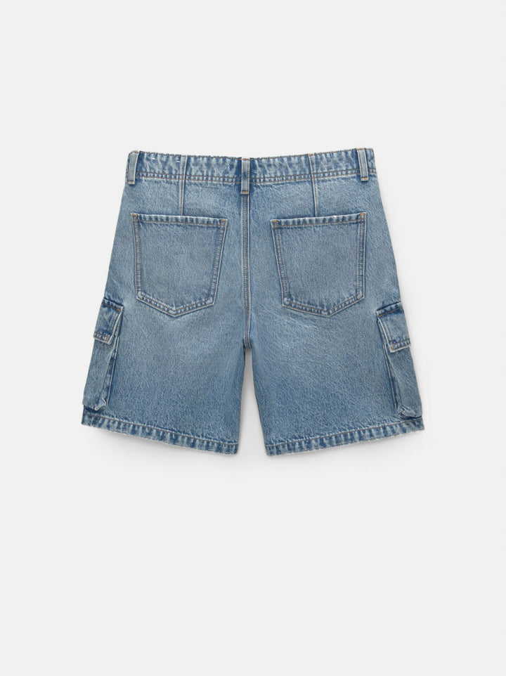 Moudda PULL & BEAR - Bermuda Cargo Denim - Tunisie 4