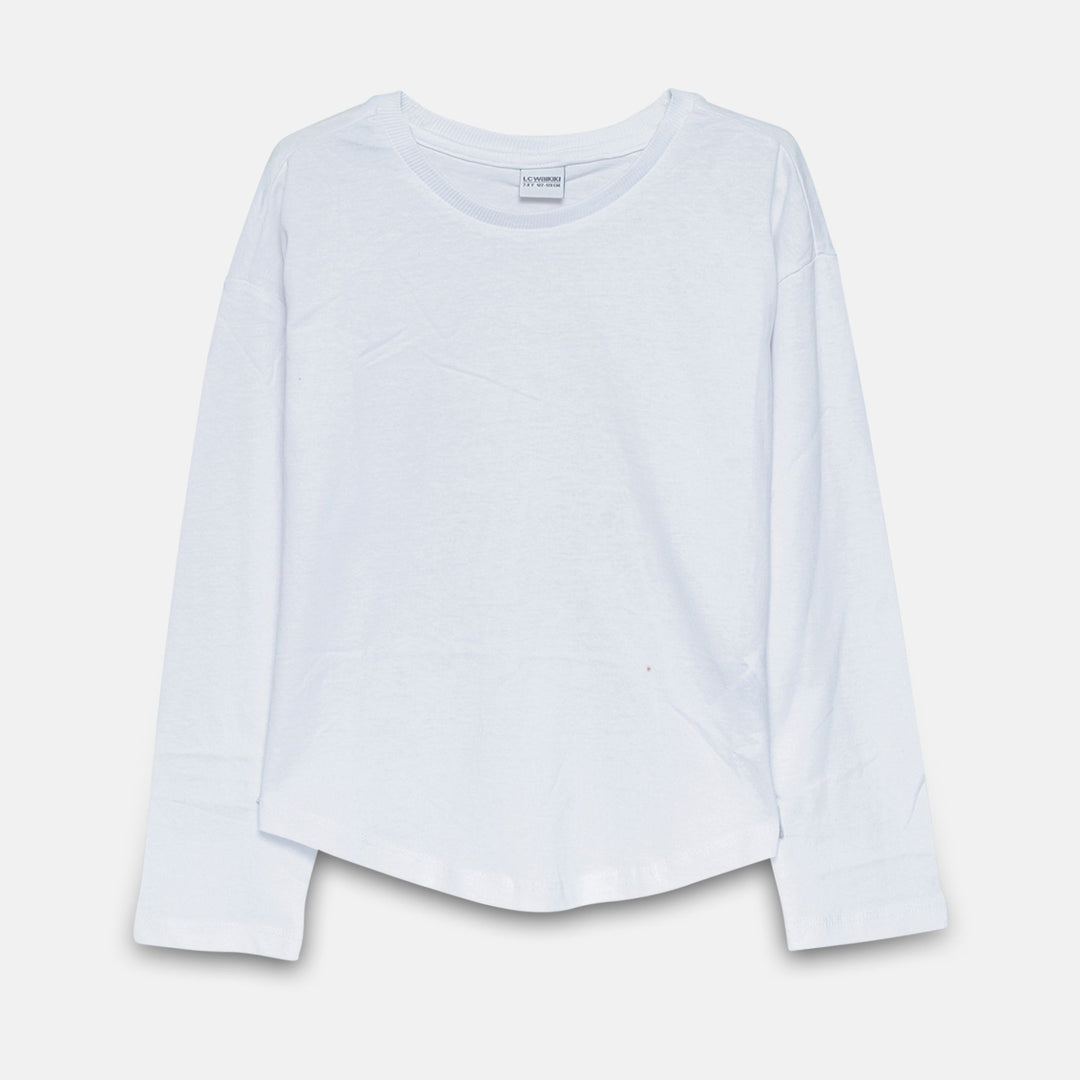 Moudda LC Waikiki - Body jersey basique manches longues Fille Rayures noires - Tunisie 3