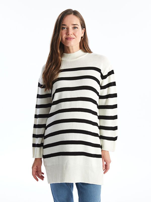 Moudda LC Waikiki - Tunique de grossesse en tricot à manches longues pour Femmes - Tunisie 1