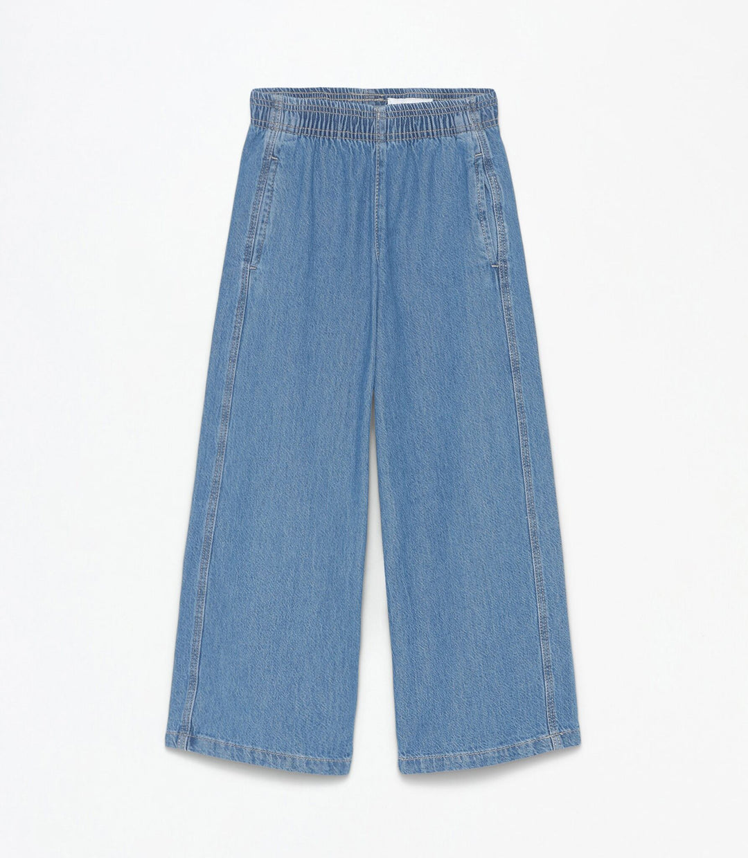Moudda Lefties - Pantalon Wide Leg Denim Léger - Fille D4 - Tunisie 2