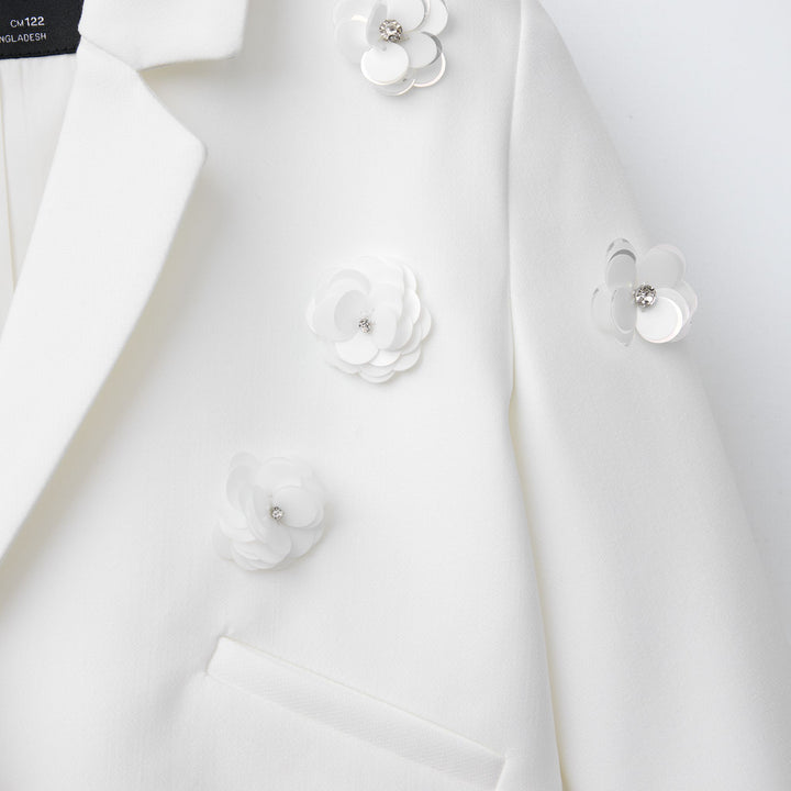 Moudda ZARA - Blazer Fille - Fleurs 3D - Tunisie 3
