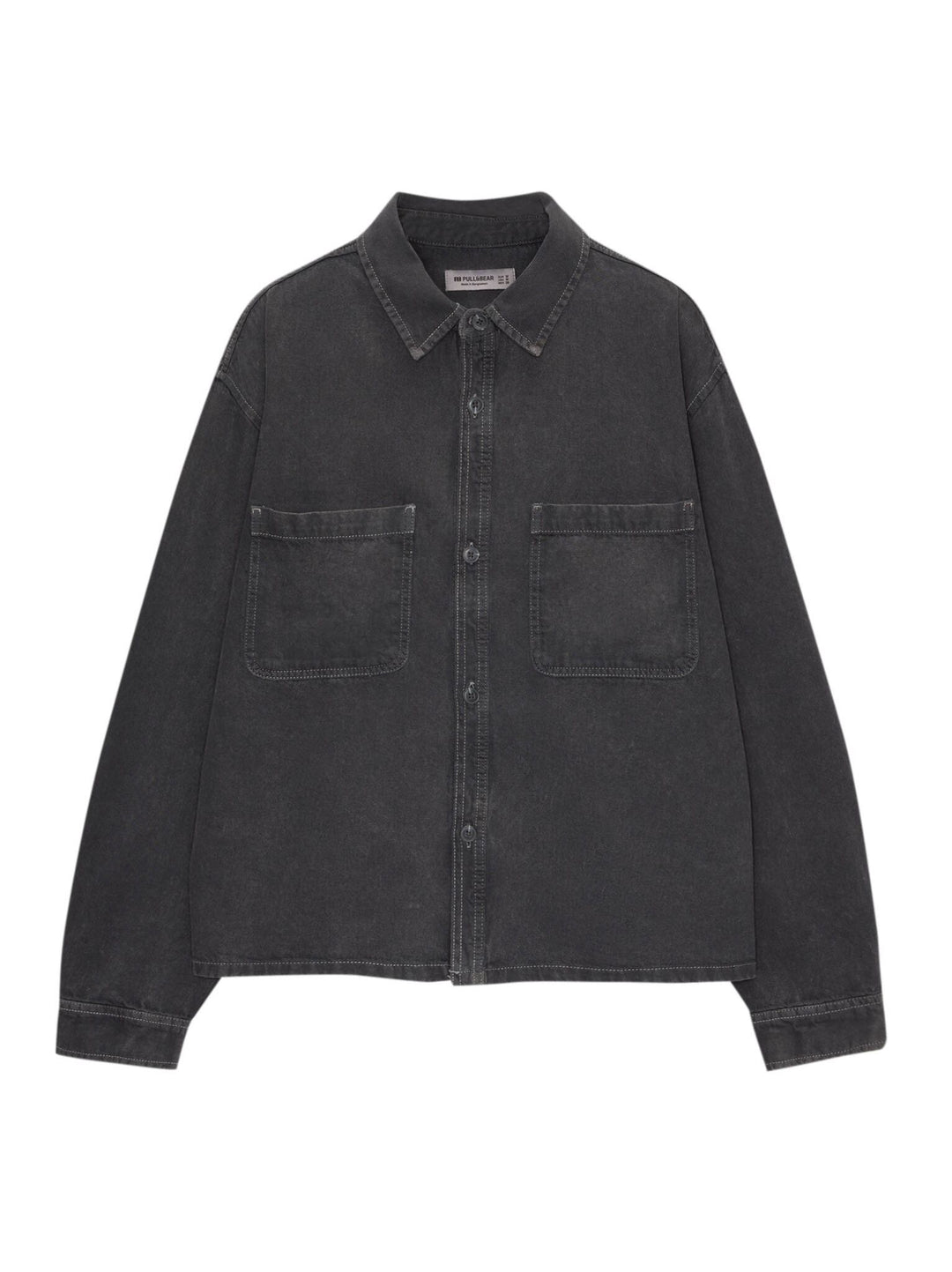 Moudda PULL & BEAR - Veste Twill - Surpiqûre Contrastée - Tunisie 1