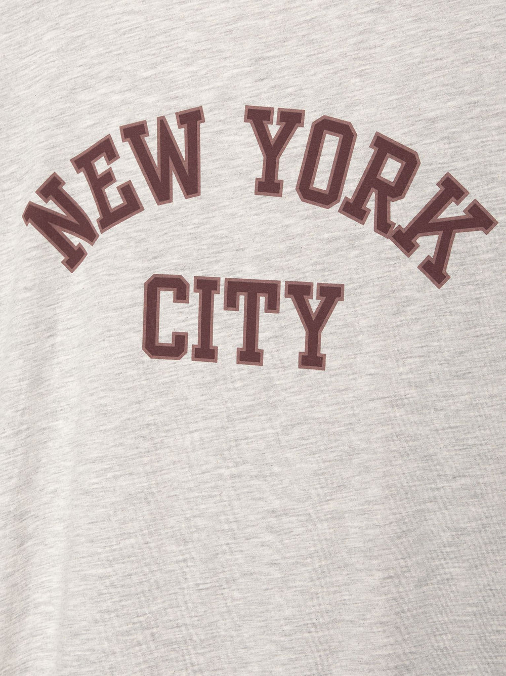 Moudda PULL & BEAR - Body Graphique Textes Varsity Gris - Tunisie 2
