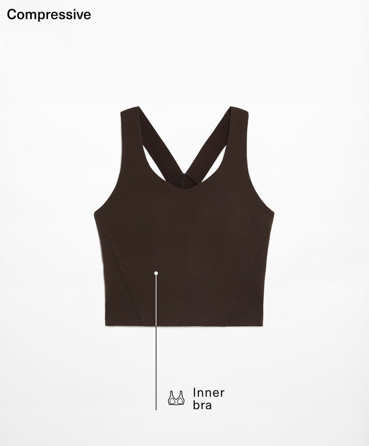 Moudda Oysho - Débardeur Compressif Demi-Bustier Col V - Tunisie 2