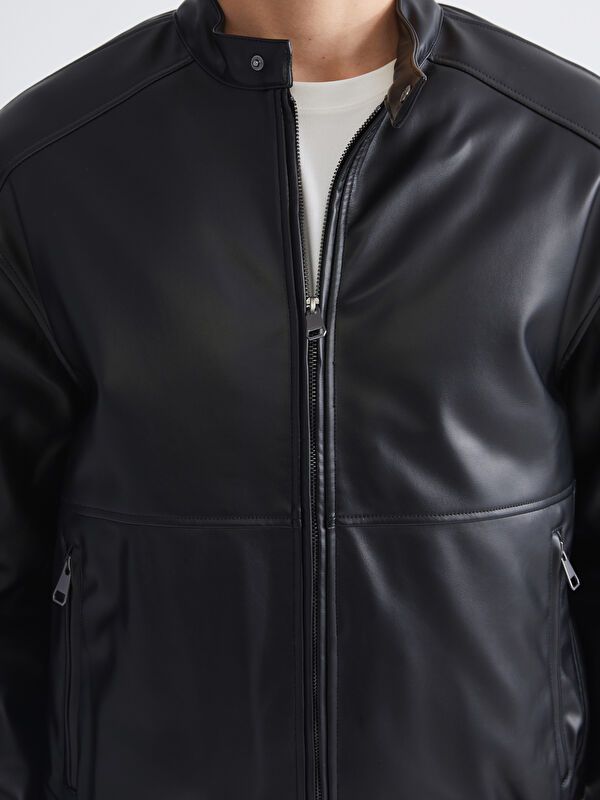 Moudda LC Waikiki - Manteau en cuir PU light pour Hommes - Tunisie 5