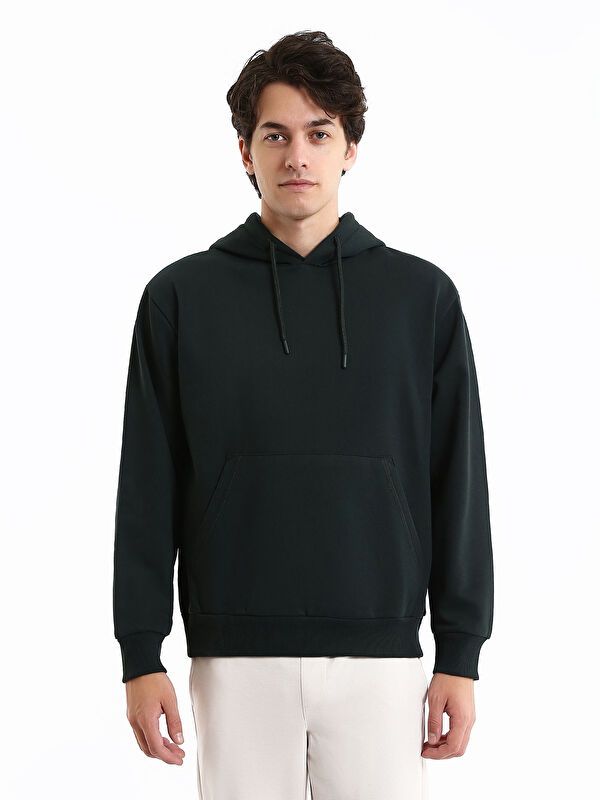 Moudda LC Waikiki - Sweatshirt en jersey Homme Vert foncé - Tunisie 1