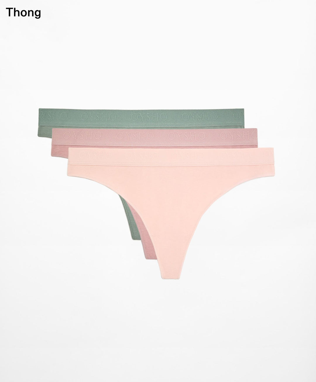 Moudda Oysho - Culotte 3D Coton Logo Opale - Tunisie 1