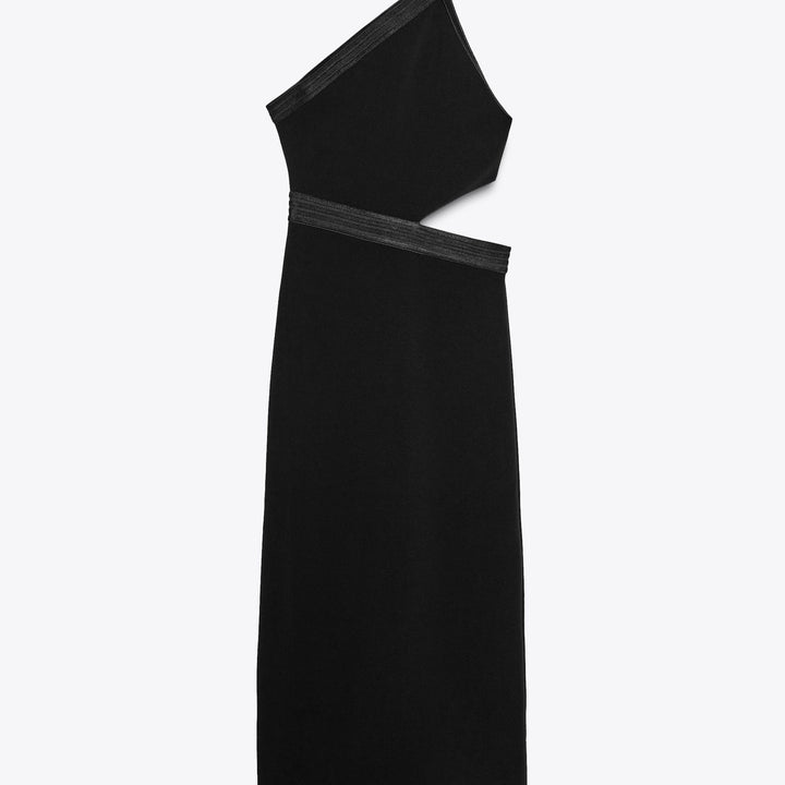 Moudda ZARA - Robe Midi Asymétrique - Stretch - Tunisie 2