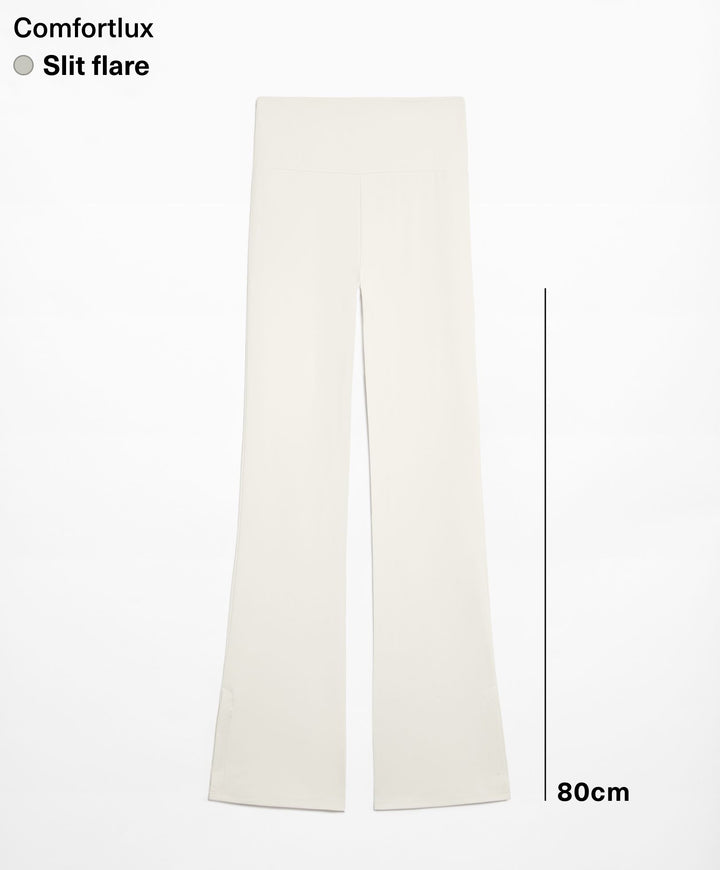 Moudda Oysho - Pantalon Flare Comfortlux avec Fente - Tunisie 2