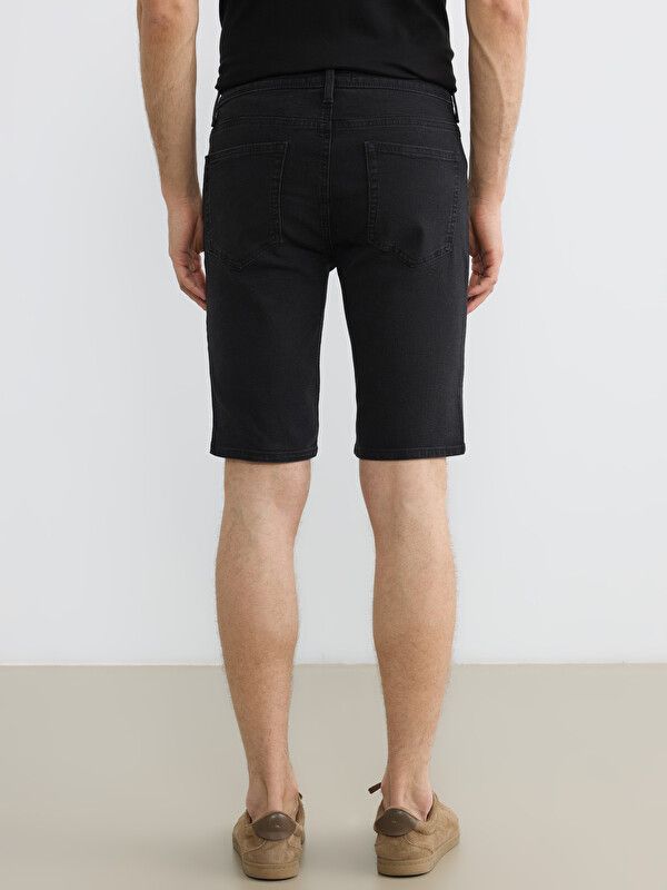 Moudda LC Waikiki - Bermuda en denim pour Homme couleur Rodeo noir - Tunisie 4